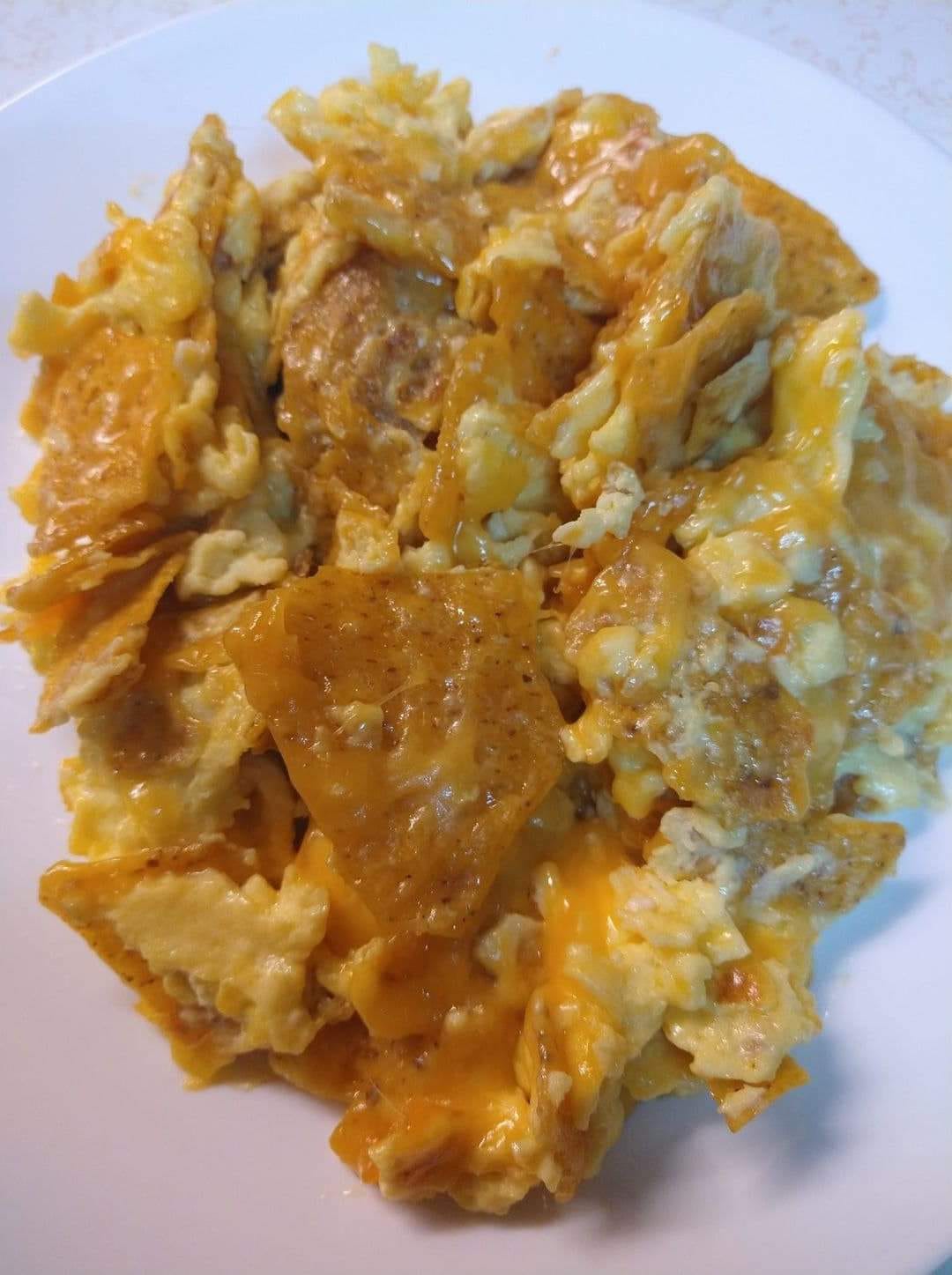 Homemade Mexican migas Recipe