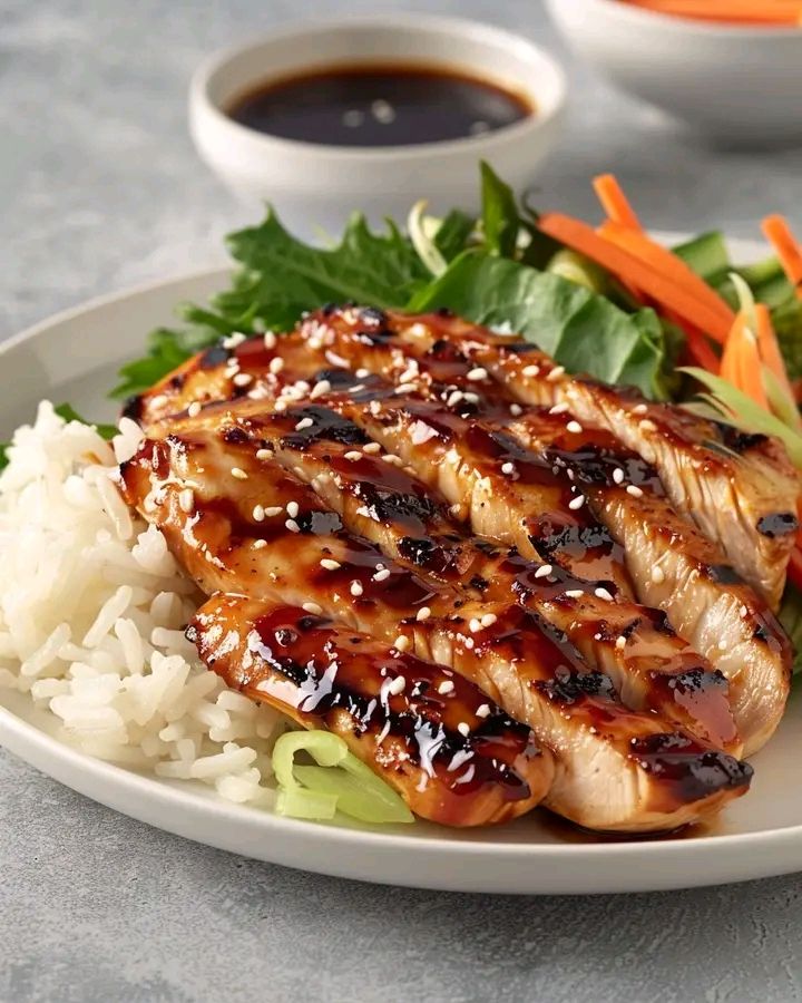 Spicy Teriyaki Chicken Tenderloin