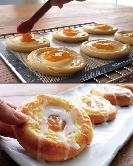 Crescent Roll Fruit Danish Recipe