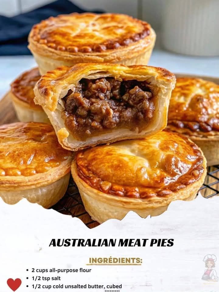 Australian Meat Pies (Flaky Australian Beef Hand Pies