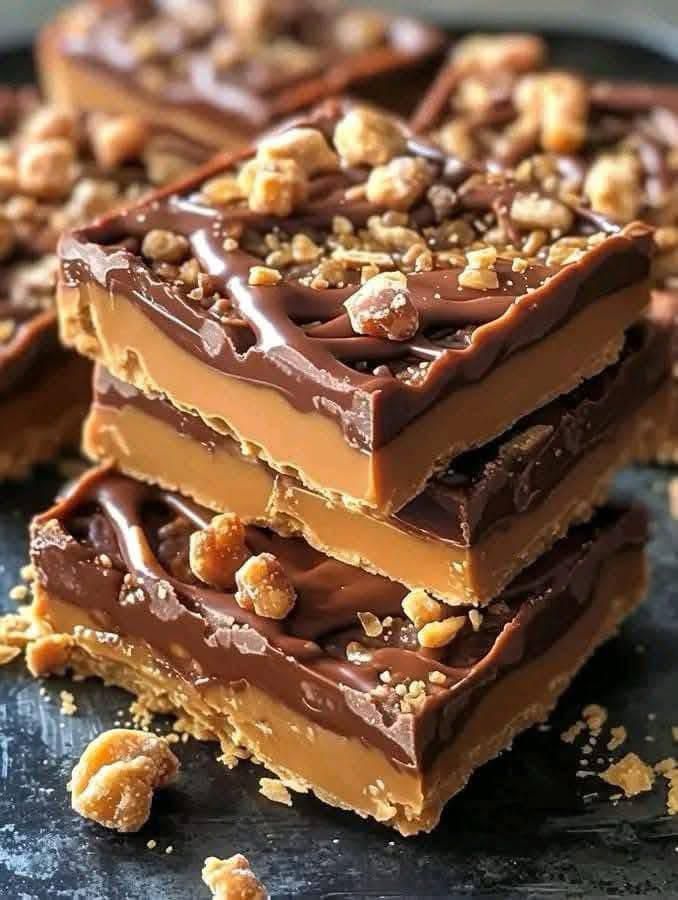 Chocolate Caramel Crunch Bars – A Sweet, Decadent Treat!