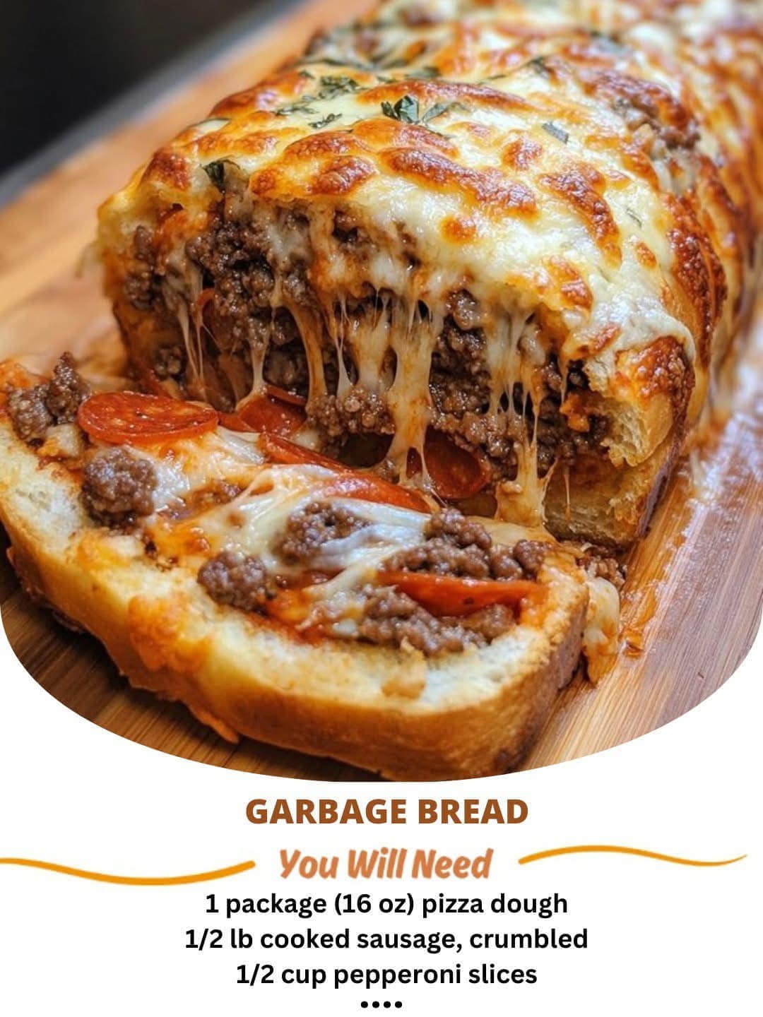 Garbage Bread – A Cheesy, Meaty Delight!