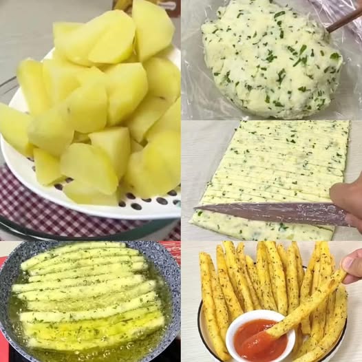 Crispy Potato Snacks Recipe