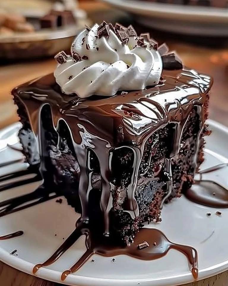 Hot Fudge Chocolate Pudding Cake