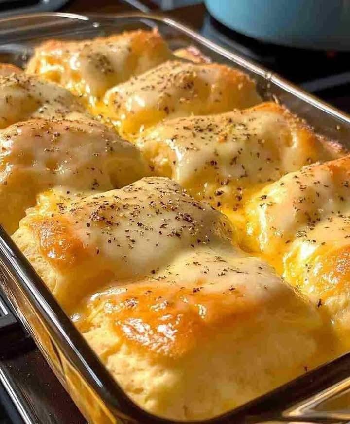 Chicken Bubble Biscuit Bake Casserole