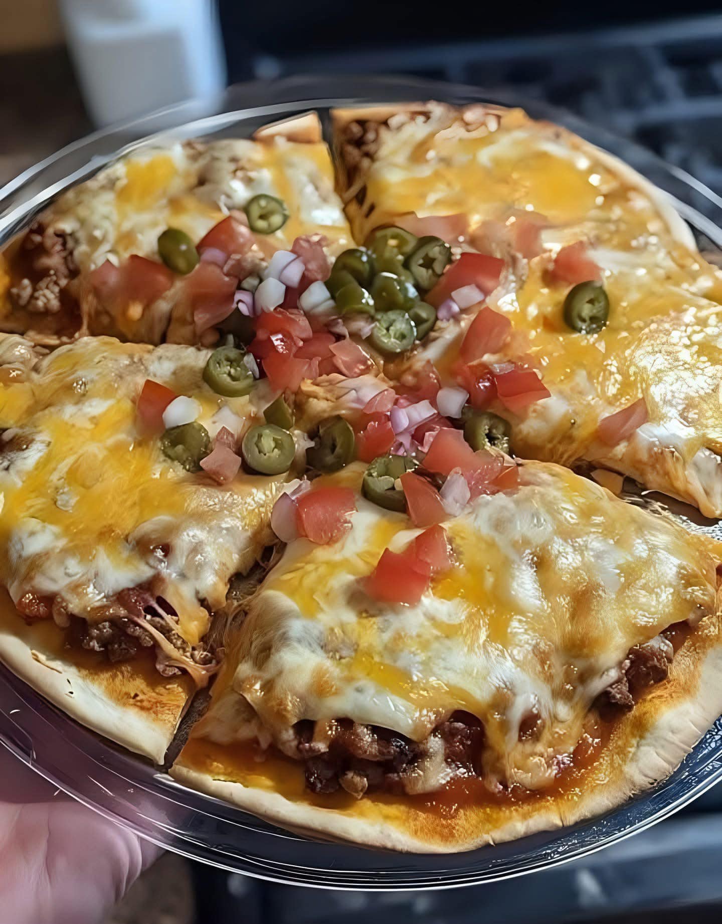 Homemade Mexican Pizza