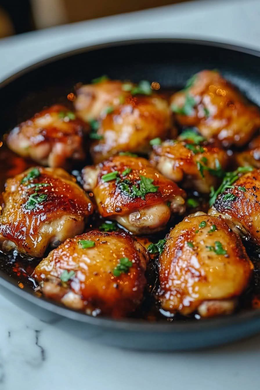 Sweet and Savory Chicken Thighs Recipe