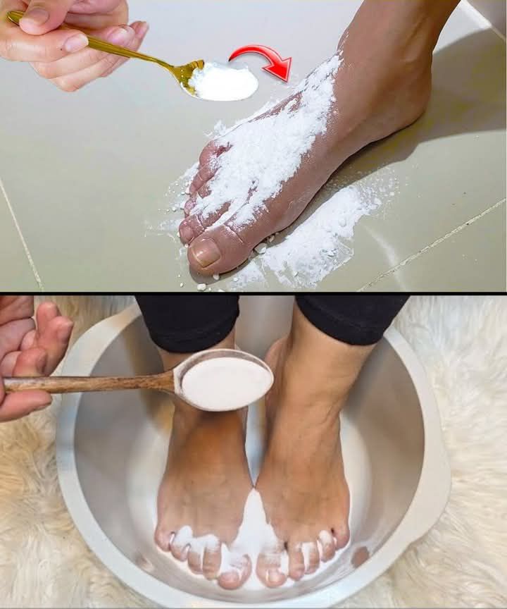 Put baking soda on my feet and you won’t believe what happened