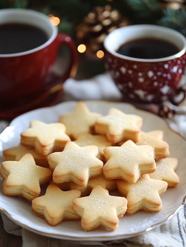 Coffee Biscuits (Diamond Shortbread)