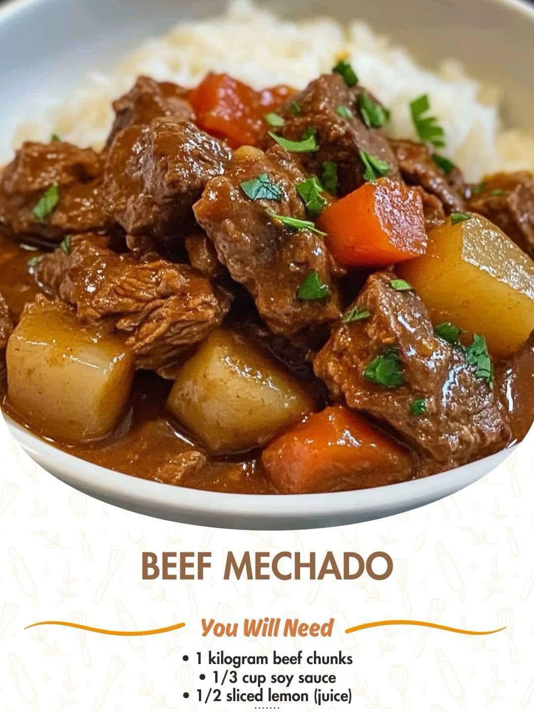 Simple Beef Mechado