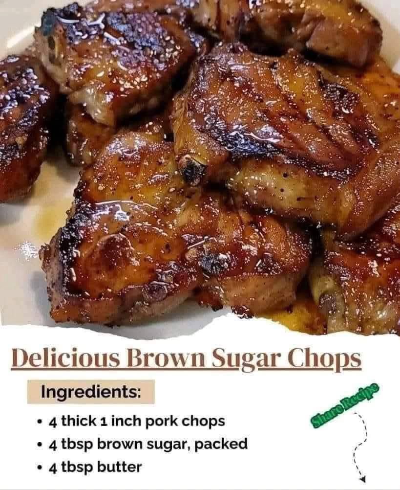 Delicious Brown Sugar Pork Chops – Sweet & Savory Perfection!