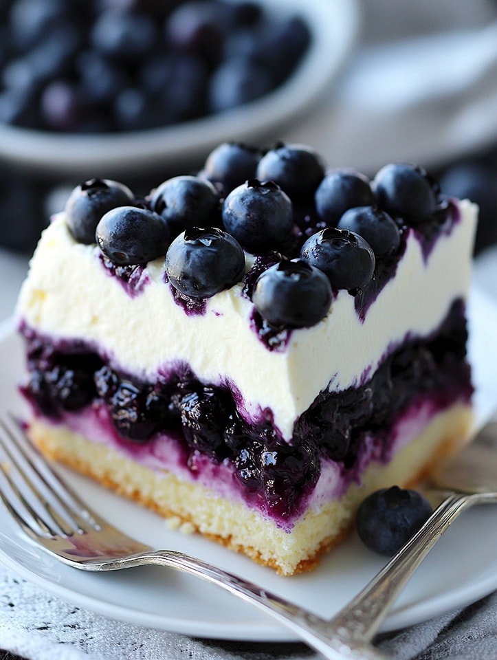 Nova Scotia Blueberry Cream Cake