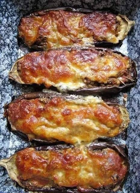 Aubergines au gratin