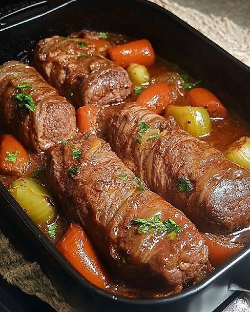 Savoy cabbage rolls